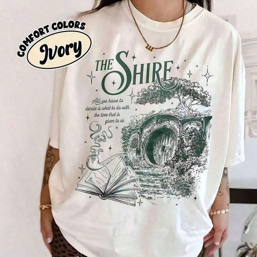 1 Piece: The Poin Kuzco, Yzma's Flame Extract, The Emperor's New Groove, Villains06, Women's Letter Print Short Sleeve T-Shirt, Y2K Aesthetic, 180g, 100% Cotton. - 白色 9 - 查看 1