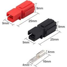 NEW 20x ANDERSON POWERPOLE RED And BLACK 30 AMP PLUGS+ 20 MARINE QUALITY CONNECTOR - Star - View 7