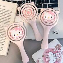 [Authorized Genuine] Sanrio Hello Kitty Mini Portable Air Cushion Comb - Women's Lightweight Travel Straightening Comb, Anti-Static Scalp Massage Brush, Outdoor Camping Essential Gift (Self-Assembly Required) - A - View 9