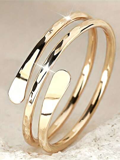 1pc Minimalist Ring, Suitable For Women, Ideal For Mother's Day Gift, Anniversary, Party Jewelry