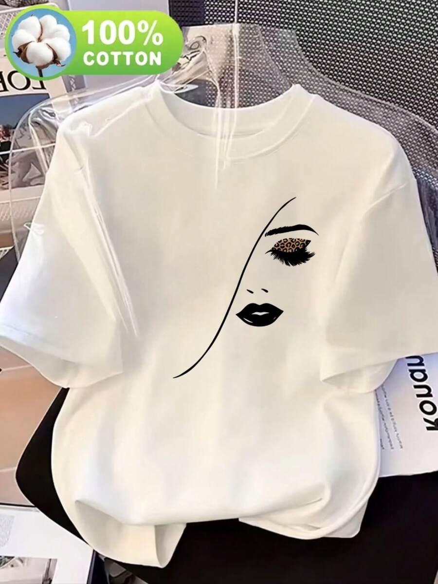 Women T-Shirts - White - View 1