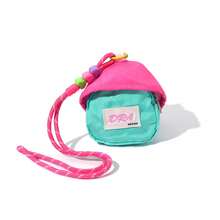 Niche Design Small Round Bag Contrasting Color Change Bag Retro Old Mini Bag  Storage Bag Hip Hop Pendant - Multicolor - View 8