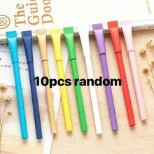 10Pcs Paper Ballpoint Pens, Plastic-Free Writing Set 10PcsStationery EcoFriendlyPens PlasticFreeSet StudentPens OfficeSupplies - Paper Ballpoint Pen - View 10