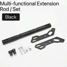 Motorcycle Handlebar Aluminum Alloy Off-Road Bike Handlebar With Foam Pad Grip, Suitable For Off-Road Vehicles, Mini Bikes, ATVs, Electric Motorcycles, Rear View Mirror Modification Parts, Crossbar, Headset, Balance Bar, Mirror Mount, Expansion Reinforcement Bracket - Multiple Styles - View 18
