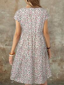 Vestidos de verano para mujer, vestidos vintage para mujer, vestidos de verano para mujer, vestidos de verano para mujer, vestidos midi para mujer - Multicolor 3 - Ver 2
