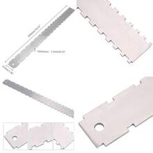 420 Mm Guitar Neck Notched Edge Luthier Tool Fret Leveling Repairing Ruler UK - OC0000039984451 - View 2