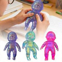 NeeDoh Juguete de intercambio de caramelos Squishy brillante y gigante, coleccionable e intercambiable - Multicolor - Ver 5