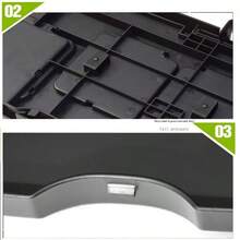 Foldable Car Food Tray Rack, Multifunctional Portable Car Food And Beverage Tray – Black Dining Storage Rack, Rear Seat Car Tray – Laptop, Meal Car Multifunctional Foldable Dinner Plate Table Cup Holder Chair Back Seat Car Storage Rack - Multiple Styles - View 11