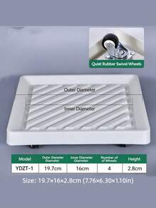 Khay đựng chậu cây vuông cao cấp, thoáng khí, có bánh xe ẩn, chắc chắn, dễ di chuyển, thích hợp sử dụng trong nhà. - Rượu sâm banh - Xem 3