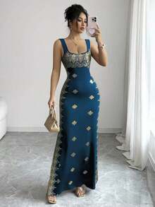 Women Midi Dresses - Fresh Green - View 5
