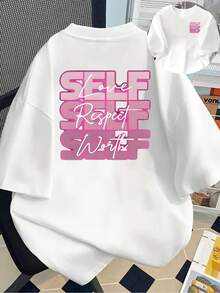 Dam-T-shirts - Vitt - Visa 1