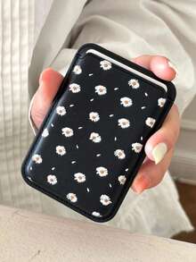 1pc Korean Style Leather Magnetic Card Holder - Multicolor - View 13