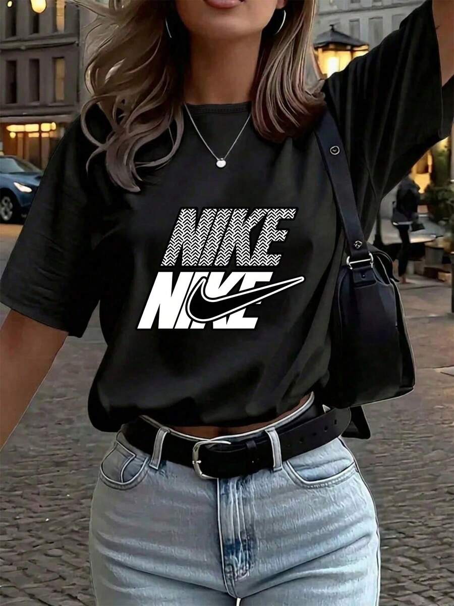 Women T-Shirts - Black - View 1