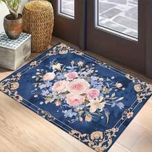 1 buah Keset Dekoratif Klasik Eropa Artistik Motif Bunga, Gaya Estetika Bunga Lukisan Minyak, Karpet Dekoratif, Keset Pintu Masuk, Karpet Kecil, Karpet, Alas, Dekorasi Rumah, Karpet Area Kecil, Alas Luar Ruangan, Karpet Kamar Tidur, Karpet yang Dapat Dicuci, Karpet Seni Retro, Karpet Suasana Estetika Spasial, Aksen Perabot Lembut Minimalis Modern - MultiWarna - View 4