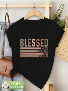 Women T-Shirts - Black - View 7