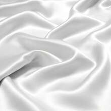 2pcs Satin Pillowcase, Without Pillow Insert, Soft And Smooth Texture, Plain Weave High Density, Minimalist Fashion Design, Envelope Closure Solid Color Pillowcase, Reduce Hair Breakage, Prevent Wrinkles - Ivory White - View 5