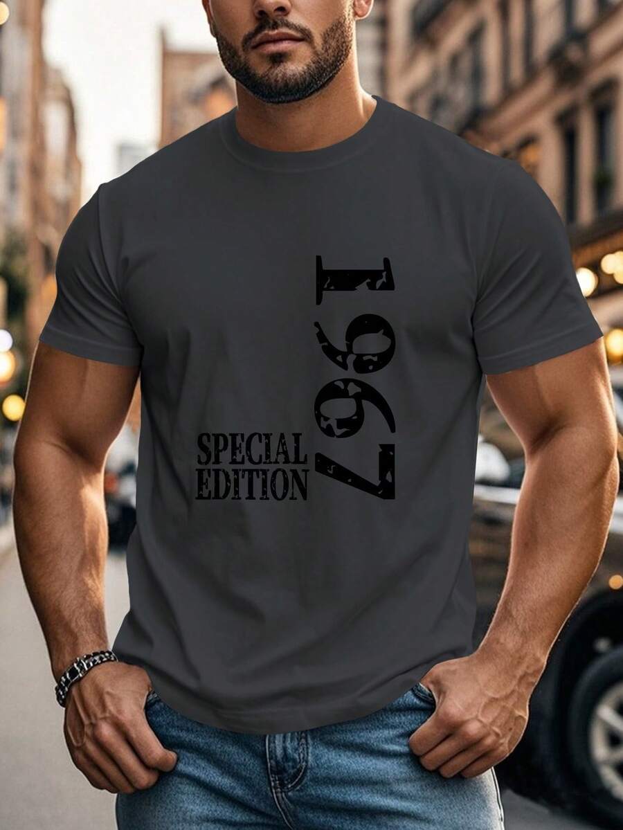Men T-Shirts - 1 Piece Of Picture Color - View 1