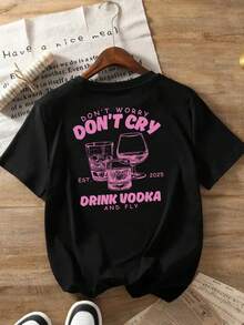Women T-Shirts - Black - View 2