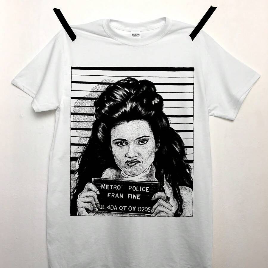 FRAN FINE Drescher The Nanny Mugshot - 白色 - 查看 1