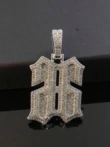 1pc Reverse Number 66 Pendant Necklace, Suitable For Men's Daily Wear, Hip Hop Style Jewelry, Versatile Necklace - Reverse Number 66 Pendant Necklace - View 15