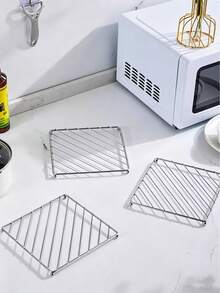 1 Tấm lót cách nhiệt hình vuông, thảm trải bàn chịu nhiệt, đế lót ly, khay đựng dụng cụ nấu nướng - Một kích cỡ phù hợp cho tất cả - Xem 7