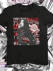 Women T-Shirts - Black - View 1