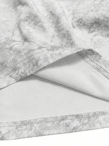 男士时尚印花宽松短袖T恤一件装 | 精致设计 | 夏季必备 | 易于搭配，展现您的风格 - 白色 - 查看 6