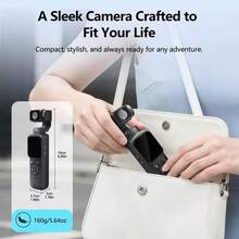 Portable Handheld 4K HD Action Camera With Smart Gimbal Stabilizer, Fast Autofocus & Tracking, Compatible With Tripod, Suitable For Video Recording, Drone Photography, Home Use, Travel Shooting, Live Streaming, Face/Object Tracking, And SD Card Recording - View 7