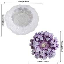 Small Double-Petal Peony Silicone Mold, 3D Realistic Flower Shape With Rich Details, Soft And Durable Mold Resistant To Deformation, Multi-Purpose, Suitable For Making Candles, Soaps, Plaster, Resin Crafts - One Size - View 15