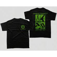 Type O Negative Shirt Cult Classic Doom Metal Tee - Double Print - Black - View 3
