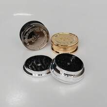 60MM-2層塑料亮面風格研磨器，適合手捲煙民，多色可選，60MM直徑2層研磨器！旅行必備便攜研磨器！ - 查看 3