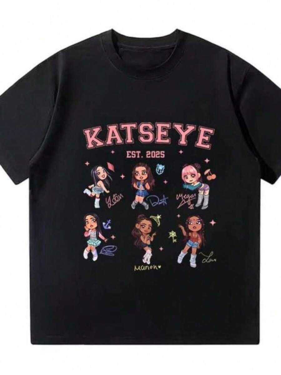 Women T-Shirts - Black - View 1