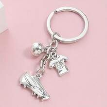 FIFA After Shipment1pc Of Three-Dimensional Football Shoe Alloy Keychain, Fashionable And Classic Men'S Style Car Bag Pendant - Multicolor - View 6