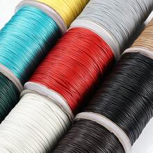 Cuerda de cera de colores de 10m de varios tamaños para collar y pulsera, cuerda de cuero, utilizada para la fabricación de joyas, collar y pulsera DIY y otros accesorios de cuerda de material hecho a mano - soga - Ver 4