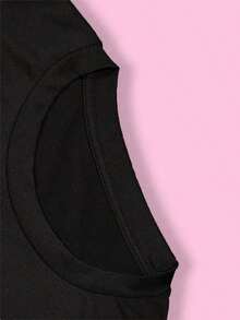 Tito'S Handmade Vodka Women'S Black Crop Top T-Shirt - Official Merchandise - màu đen - Xem 4