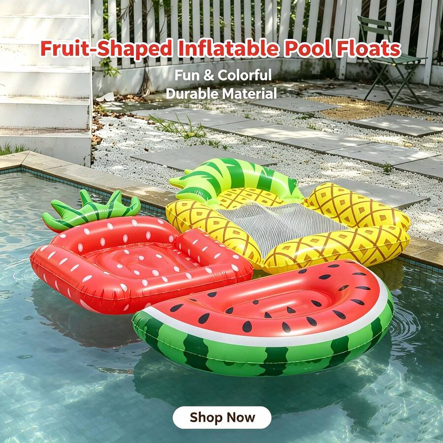 Cama flotante inflable para piscina, hamaca flotante tipo sofá para parque acuático, esencial para el verano - Multicolor - Ver 1
