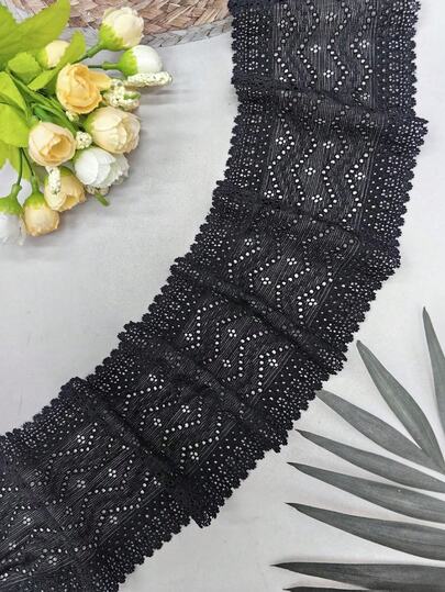Dây ren co giãn mềm mại, dài 180cm/1 cái, thân thiện với da và thoáng khí, thích hợp dùng để trang trí quần áo, cổ áo, cổ tay áo, viền váy, đồ lót, áo vest, váy cưới, chân váy, giày dép, mũ, ga trải giường, đồ trang trí, đồ dệt gia dụng, phụ kiện tóc, trang sức, găng tay, rèm cửa, đồ chơi, bao bì hoa và nhiều sản phẩm thủ công dệt may khác.