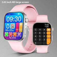 Smartwatch, llamada/marcación inalámbrica, múltiples modos deportivos, alerta y rechazo de llamadas entrantes, recordatorio de SMS, fondo de pantalla personalizable, regalo de vacaciones y cumpleaños - Multicolor - Ver 14