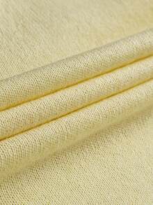 Áo cardigan dệt kim tay dài cổ tròn dành cho nữ mùa hè, chất liệu mềm mại, nhẹ nhàng, thích hợp mặc đi làm hàng ngày, dự tiệc Valentine và đi nghỉ mát. - Màu vàng - Xem 11