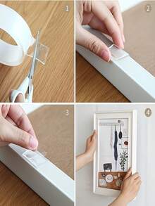 Băng keo hai mặt nano 3M/5M, dày, trong suốt, không để lại cặn, thích hợp cho nhựa, gỗ, thủy tinh, đá, kim loại - vật liệu PE, acrylic, băng keo hai mặt nano dày, độ bám dính cao - Phiên bản nâng cấp - Xem 8