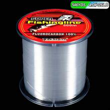 500M Transparent Invisible Monofilament Nylon Line Long-Distance Casting Sea Fishing Line Fluorocarbon Coated High Wear-Resistant Main Line Fishing Line - White - View 10