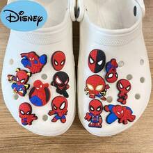 Disney 13件装蜘蛛侠鞋饰 - 可爱卡通PVC鞋饰,时尚鞋履配件,防水鞋夹,适用于镂空木屐、凉鞋、手链,是生日派对、返校季、粉丝、节日等场合的完美礼物,也是鞋子装饰的理想之选。 - 史迪奇-隨機色 - 查看 10