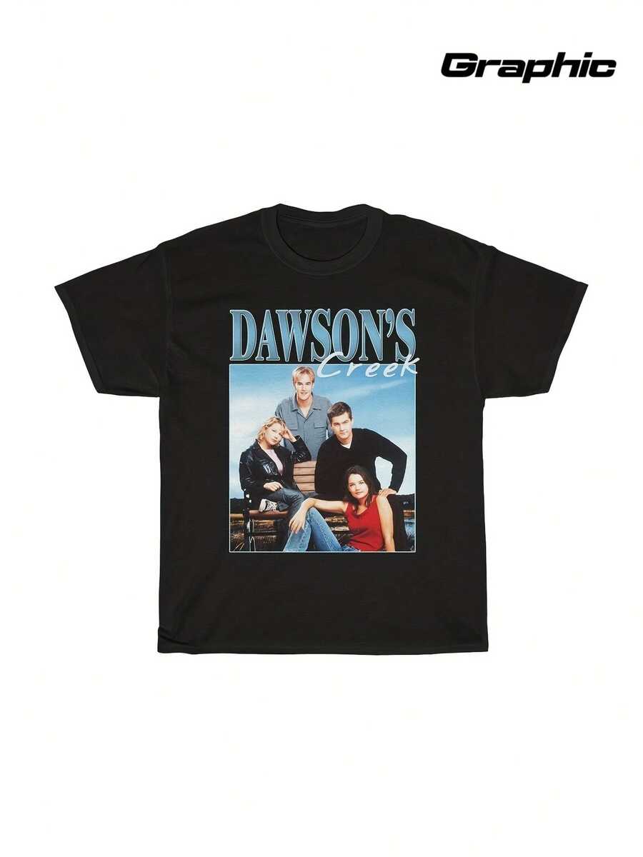 Dam-T-shirts - Svart - Visa 1