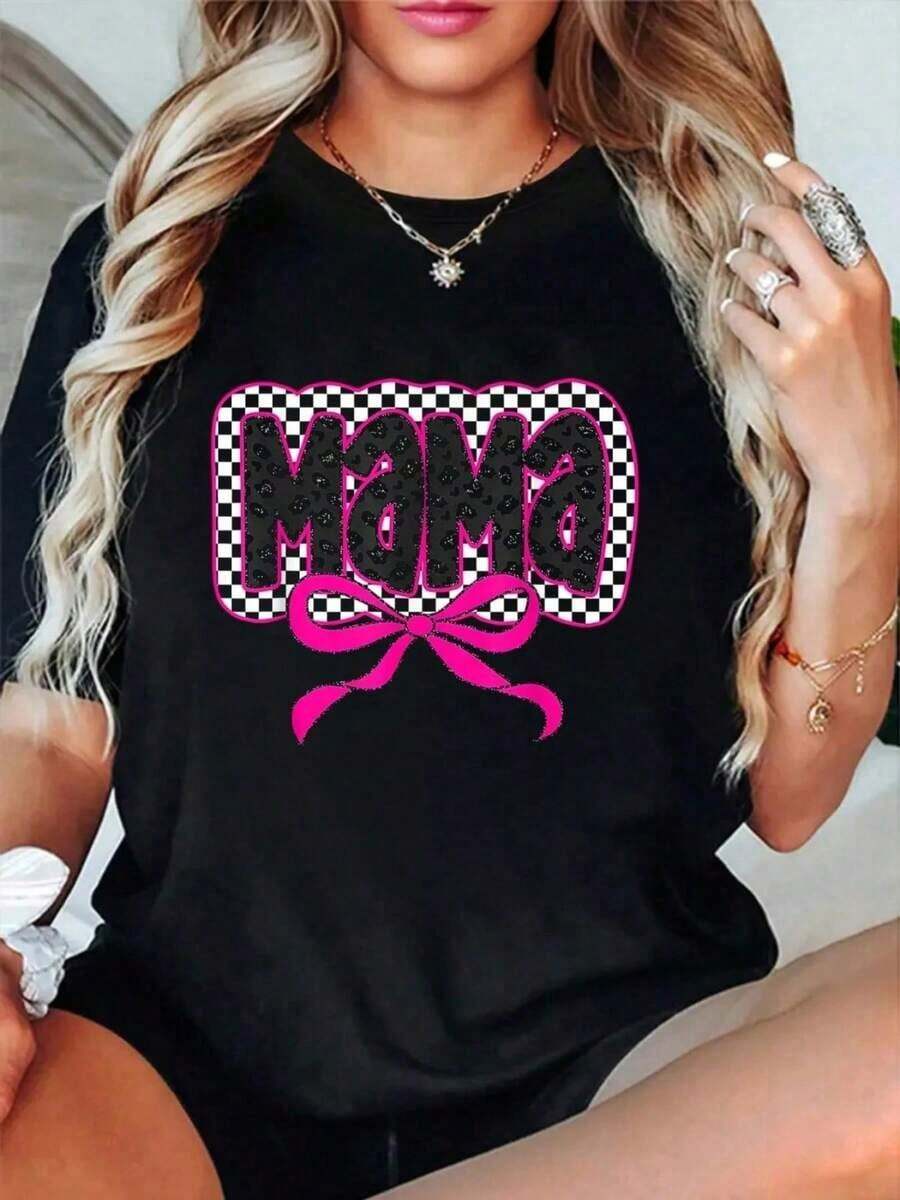 Camiseta con estampado de cangrejo patriótico del 4 de julio de EE. UU., marisco, cangrejo, informal, de cuello redondo, manga corta, cómoda, para primavera y verano, ropa de mujer. - Negro 1 - Ver 1