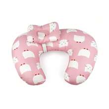 Ergonomic Nursing Pillow - Suitable For Breastfeeding And Postpartum Support, With Removable Soft Cover, Portable Handheld Design, Comfortable Feeding Cushion, Ideal For Moms And Newborns, Perfect Baby Shower Gift - Color 2 - View 7