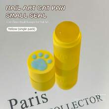 Cat Paw Nail Art Stamping Kit - Includes Cute Transparent Silicone Stamp, Stamping Plate, Cleaning Roller, Suitable For Nail Polish Transfer Printing, Nail Art DIY Tools For Beginners And Nail Salons - Multicolor - View 15