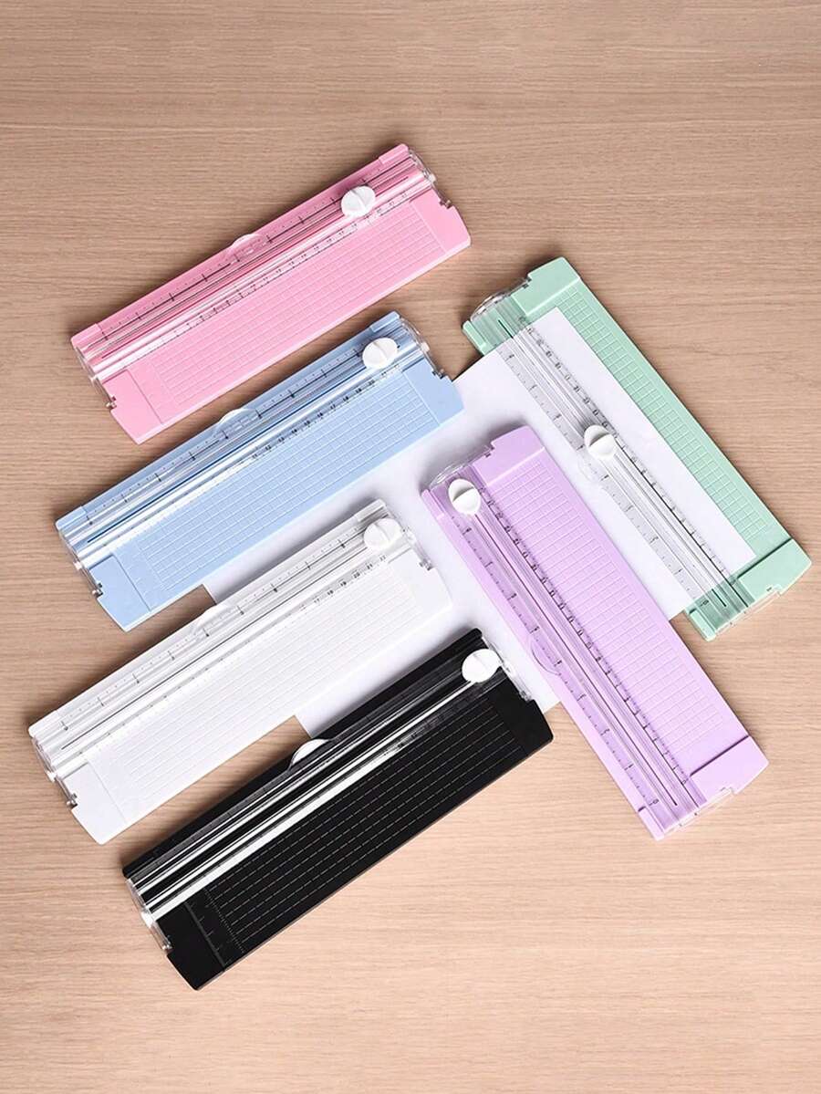 1pc A4 Paper Cutter, Suitable For DIY Card Making, Scrapbooking, Paper Crafting, Manual Operation, Portable, Ideal For Hobbyists And Office Use