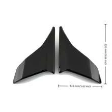 For CFMOTO CF250SR - Side Spoiler Wings And Fixed Winglet Fairing Deflector, Motorcycle Parts For Styling And Aerodynamics, Easy Installation, Cosmetic Upgrade. - Wind Vane - View 5