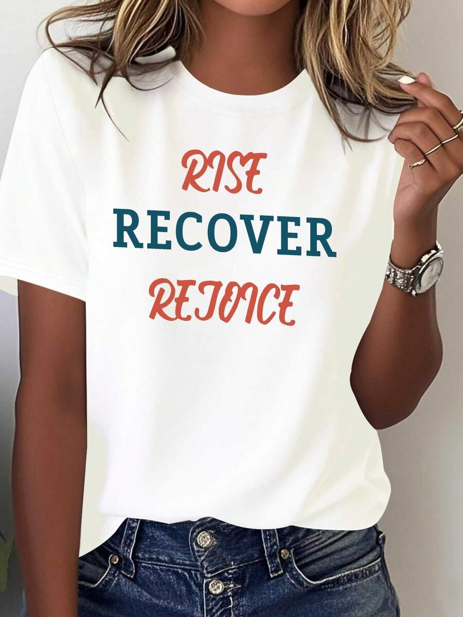 Camiseta Suave para Mujer, Cómoda y L de Alegría