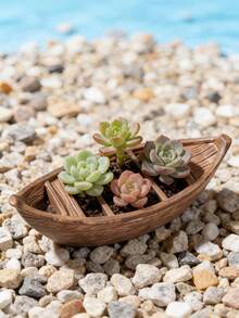 1 buah/5 buah/10 buah Dekorasi Perahu Terapung Kreatif, Cocok Untuk Taman Luar Ruangan, Halaman, Kolam Renang, Danau, Kolam Ikan, Akuarium, Tangki Ikan, Pantai dan Lanskap Bonsai, Dekorasi Kantor Rumah, Sempurna Untuk Dekorasi Liburan Musim Semi dan Musim Panas - A - View 6